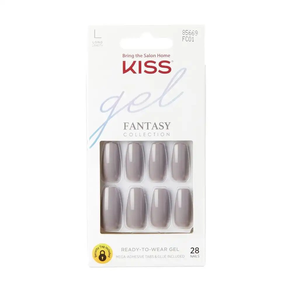 KISS Gel Fantasy Collection Nails - Gray